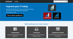 Desktop Screenshot of improveit.org